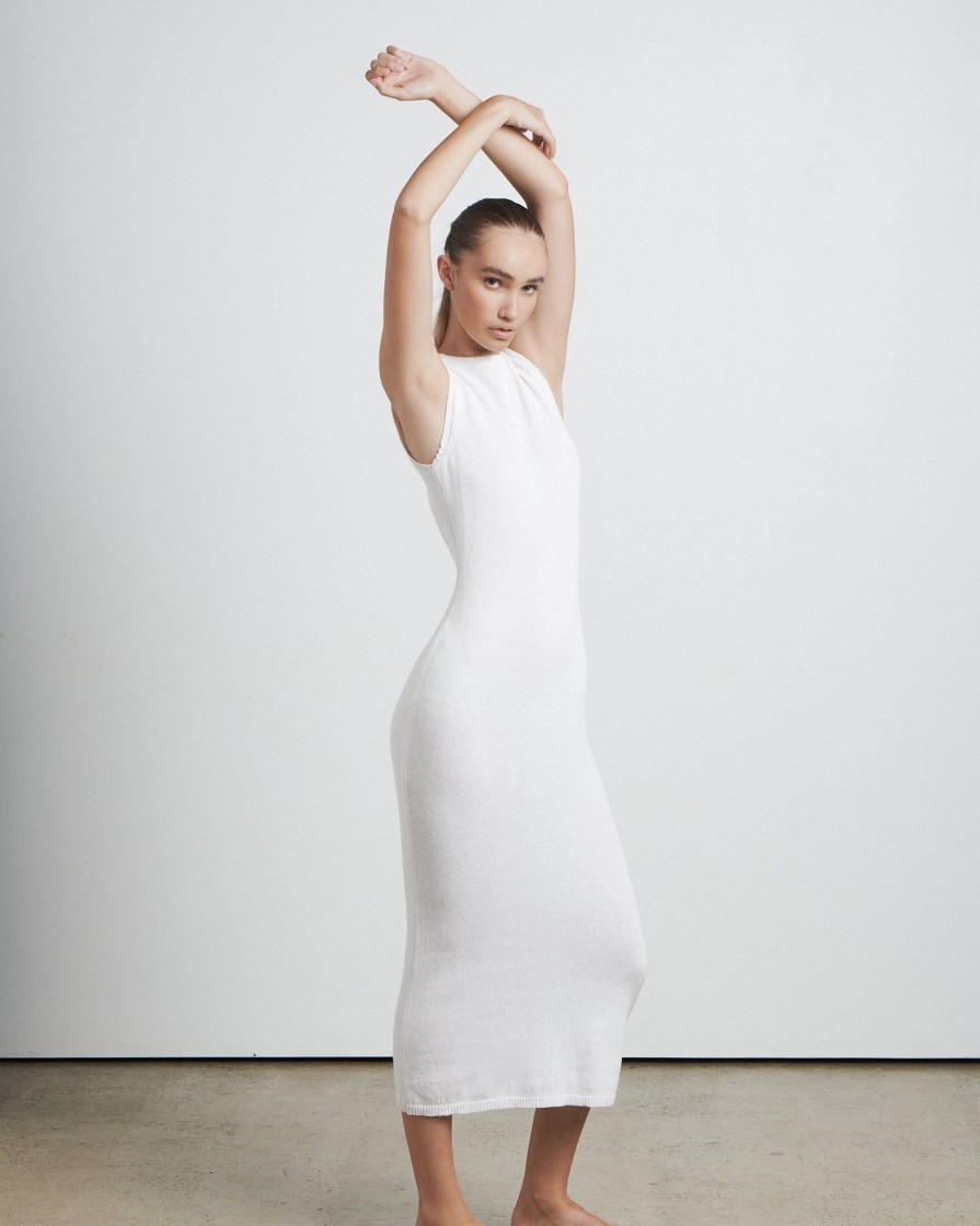 Women BARE by Charlie Holiday | The Knitted Midi Dress